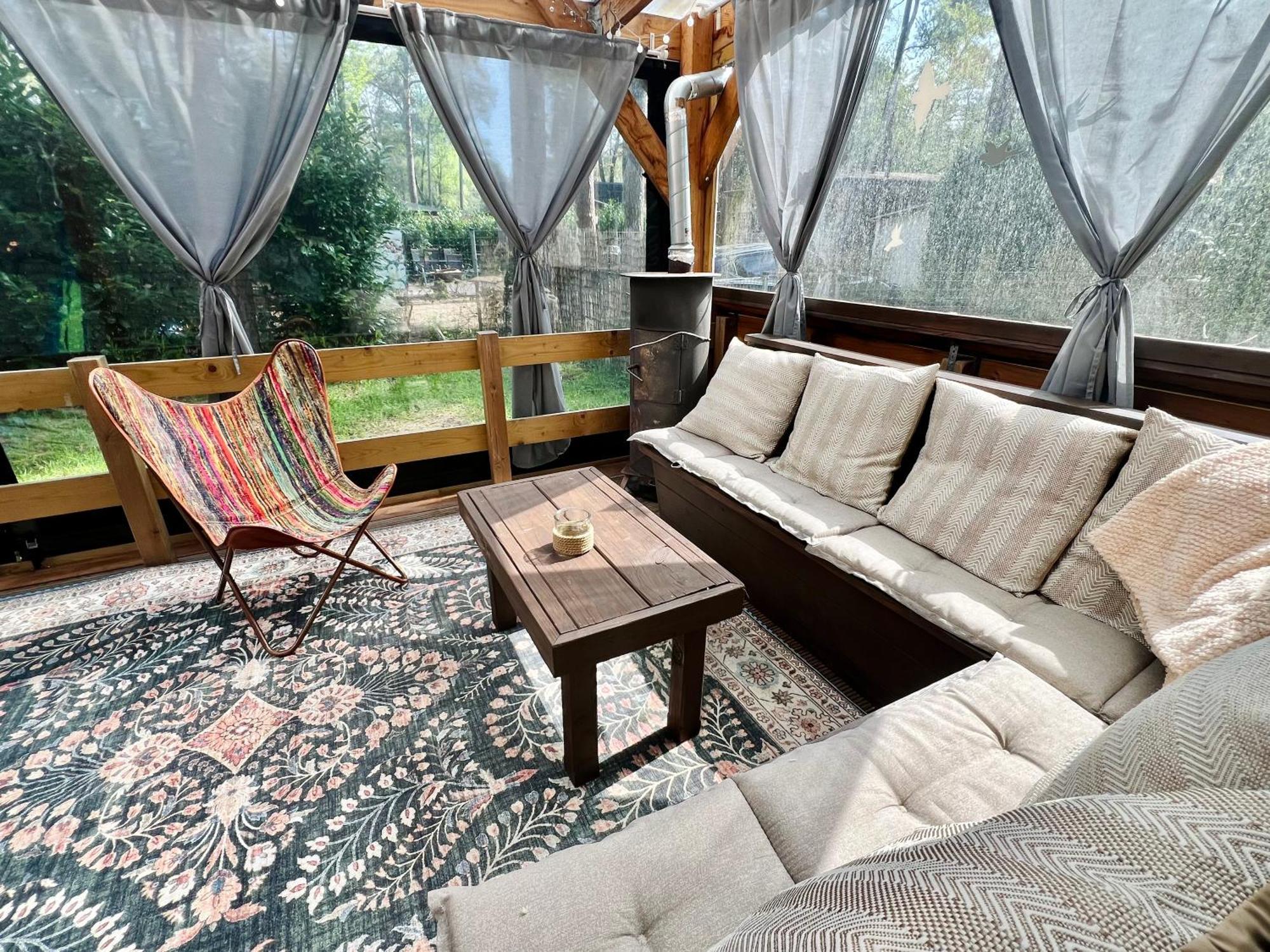 Cosy Chalet Veluwe With A Spacious Garden And Veranda Doornspijk Εξωτερικό φωτογραφία